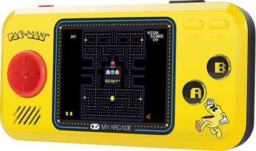 Pocket Player Pac-Man portable gaming system(3 Games in 1)