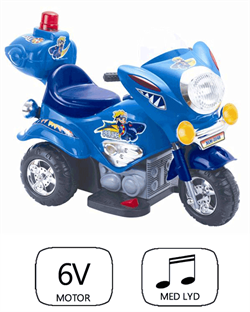 Zeno BL� elektrisk politi motorcykel Taurus 
