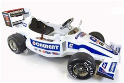 Zeno EL-bil til b�rn - Formula 1 12V, 2xmotor   