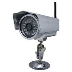 Tr�dl�s overv�gningskamera med Alarm 6mm linse, Vandt�t