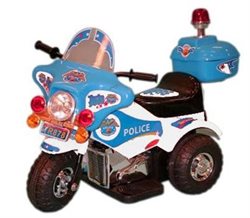 Zeno BL� elektrisk politi motorcykel Taurus 
