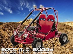 Buggy 50CC med e-start, 35km i timen