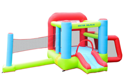 Doctor Dolphin Beachvolley Hoppeborg inkl. 450 watt blæser