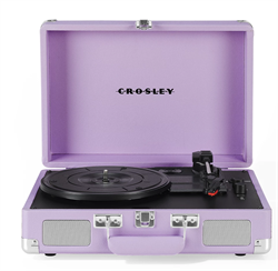 Crosley Cruiser Plus Deluxe Pladespiller (Lavender) Bluetooth out
