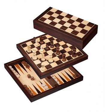 Skak, backgammon og dam