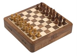 Skak - rejseudgave - 19mm felt magnetisk