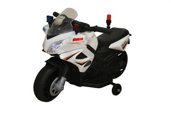 Azeno 6V Politi motorcykel 