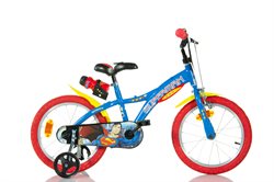 16" Licens Superman cykel med drikkedunk