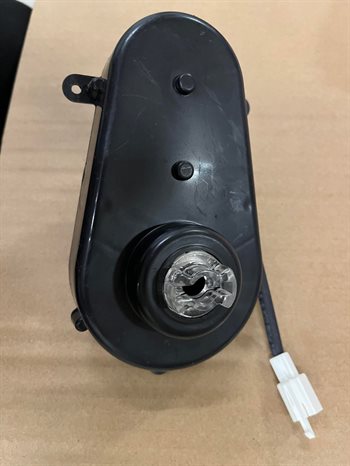 12 v motor med gear til elbil