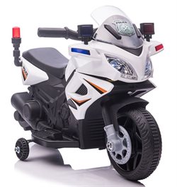 Azeno 6V Politi motorcykel 