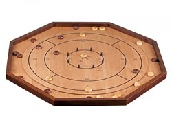 Crokinole spillet - stor udgave