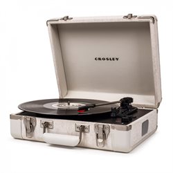 Crosley Portable Executive  Pladespiller (Sand) Bluetooth