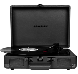 Crosley Cruiser Deluxe Pladespiller (Slate) Bluetooth