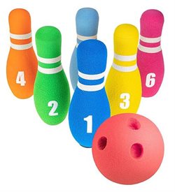TACTIC Spil - Blødt Bowlingsæt