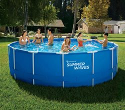 Summer Waves pool 13.169 liter med alt tilbehør.
