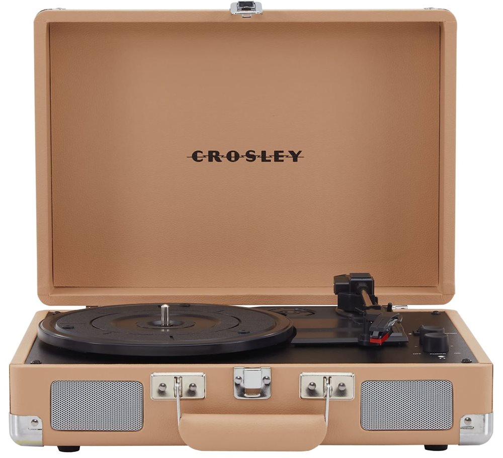 Crosley Plus Deluxe Pladespiller (Light Tan)