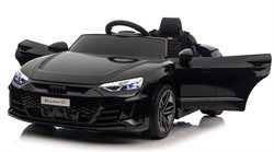 Audi e-tron Sportsback sort, 4x12V motorer, med gummihjul