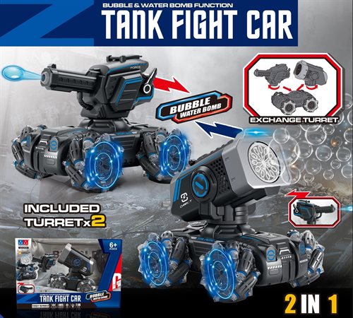 R/C Tank Fighter car - Water Bomb - begrænset antal