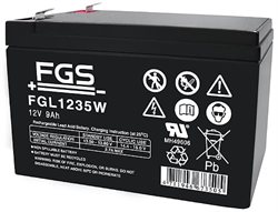 Batteri 12V - 9Ah
