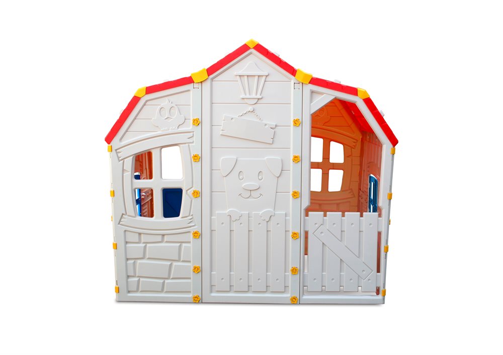 Legehuset Fantasy XL med døre og vinduer
