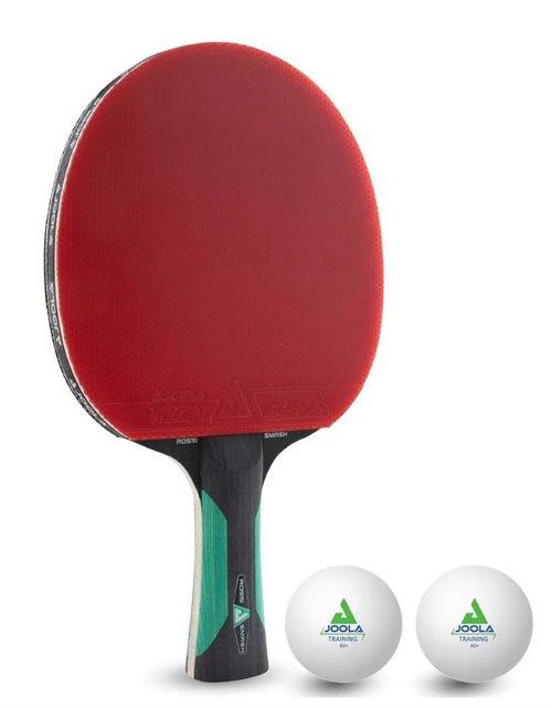 Joola Bordtennisbat Rosskopf Smash 5x inkl. 2 x 3xxx bordtennisbolde