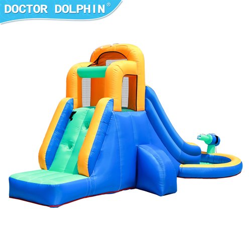 Doctor Dolphin Waterfun Hoppeborg inkl. 350 watt blæser