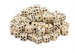Terninger 16mm 100 stk