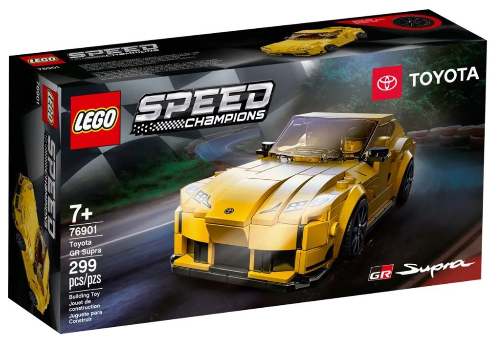 løst Alcatraz Island indgang LEGO Speed Champions Toyota GR Supra 76901