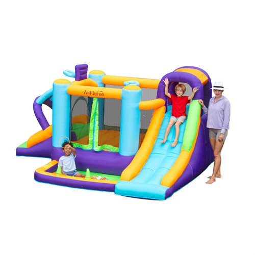 Doctor Dolphin Jump n`fun Hoppeborg inkl. 450 watt blæser