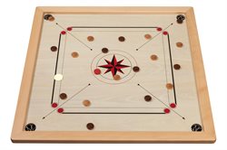 Carrom, Classic med brikker