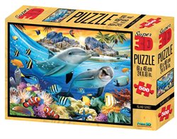 3D puslespillet, 500 brikker, Island Sunset