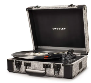 Crosley Portable Executive USB Pladespiller (Smoke) Bluetooth