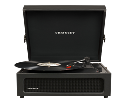 Crosley Portable Voyager Pladespiller (Black) Bluetooth