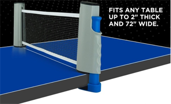 Stanlord Bordtennis net med click system incl.  2 bat og 3 bolde