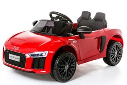 Audi R8 Spyder rød 12V, fjernbetjening, 3 speed 