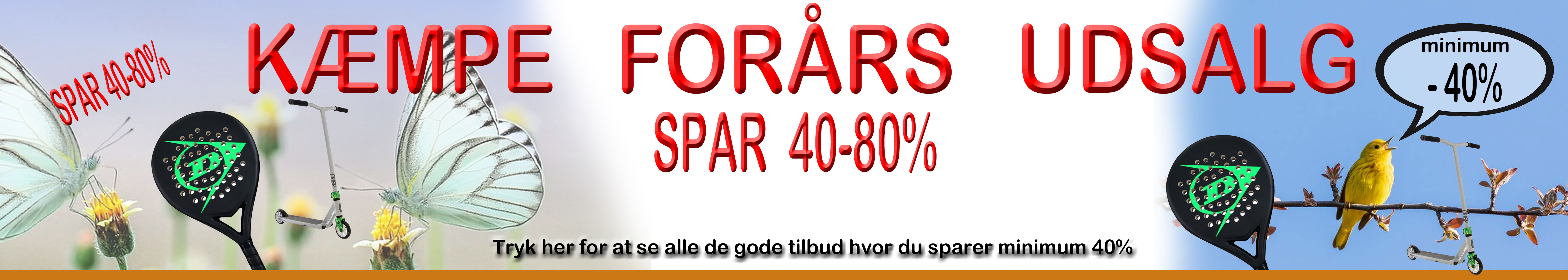 Forårsudsalg
