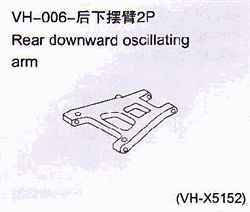 VH-006 Rear downward 2pcs