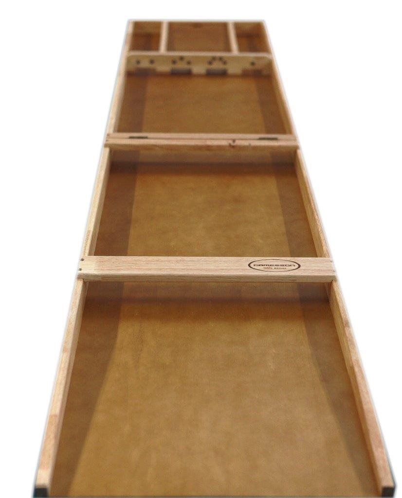 SQUARE ProElite – Dutch Shuffleboard – Sjoelbak – Billard Hollandais – Tablero De Haya Con 30 Discos – 200 X 42 Cm – Juego De Habilidad Clásico